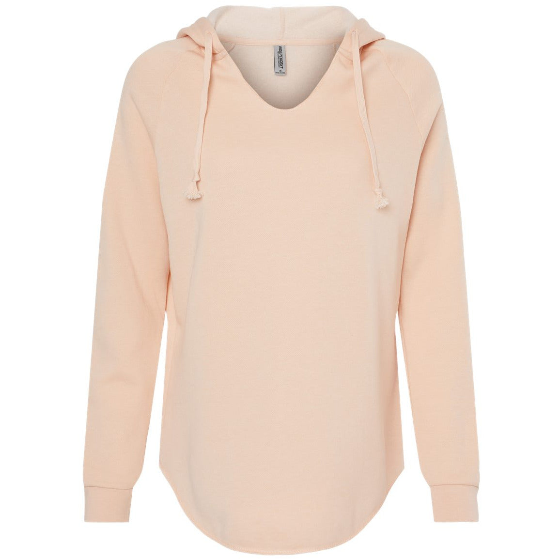 Independent Trading Co. Women’s Lightweight California Wave Wash Hooded Sweatshirt