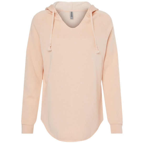 Independent Trading Co. Women’s Lightweight California Wave Wash Hooded Sweatshirt