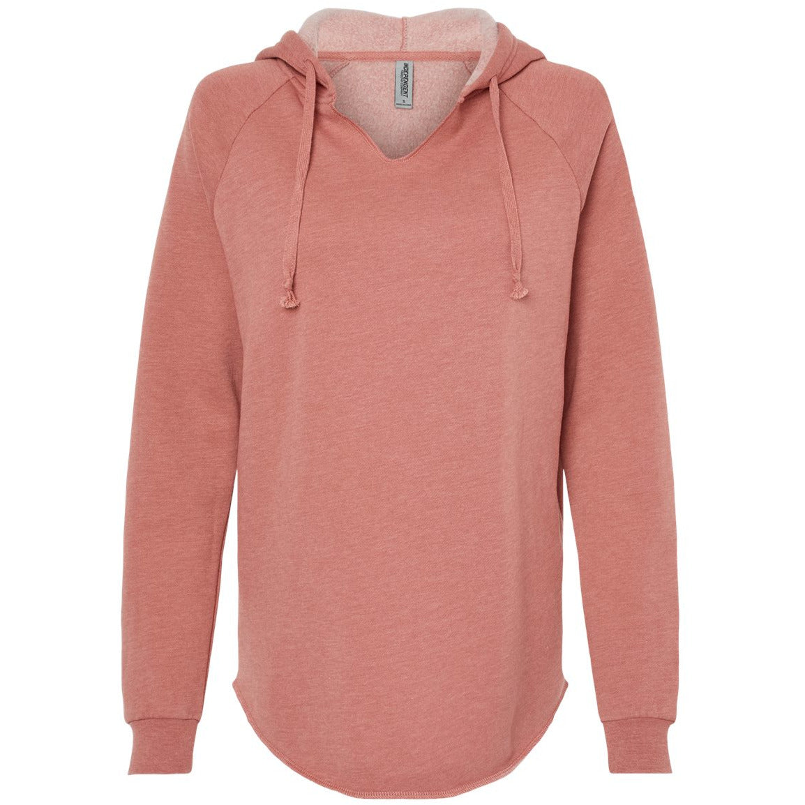 Independent Trading Co. Women’s Lightweight California Wave Wash Hooded Sweatshirt