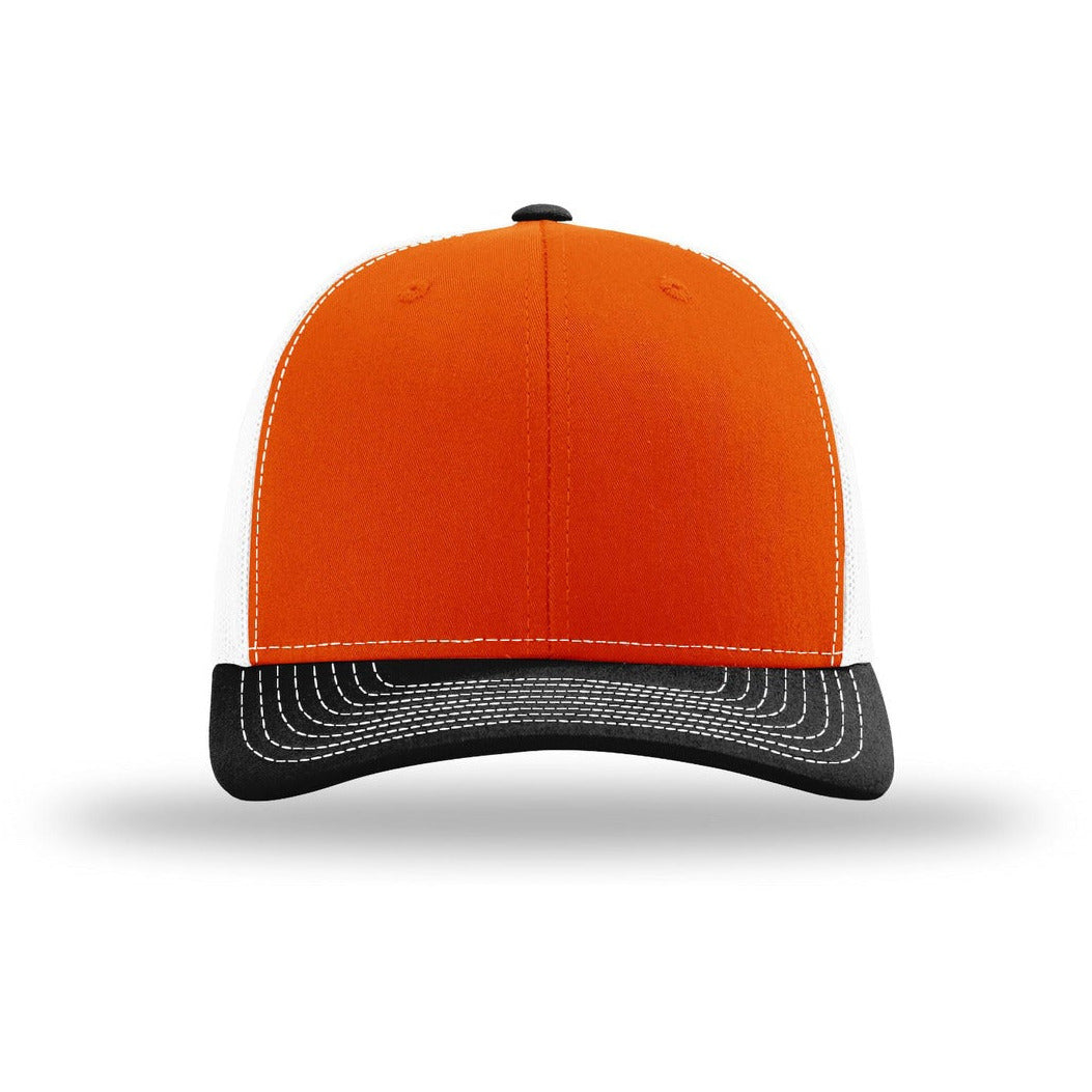 Orange/ White/ Black