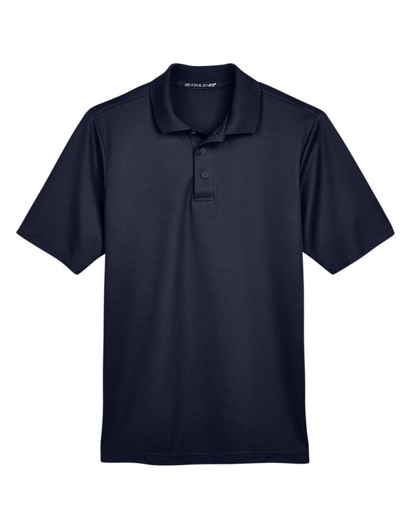 Devon & Jones Men's CrownLux Performance® Plaited Polo