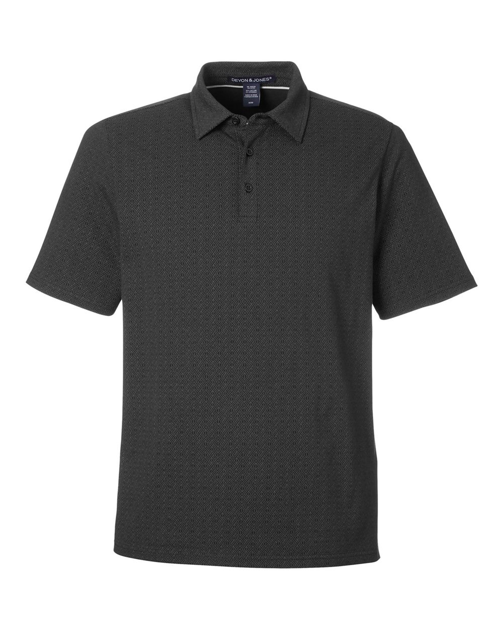 Devon & Jones Men's Crownlux Performance® Geo Polo