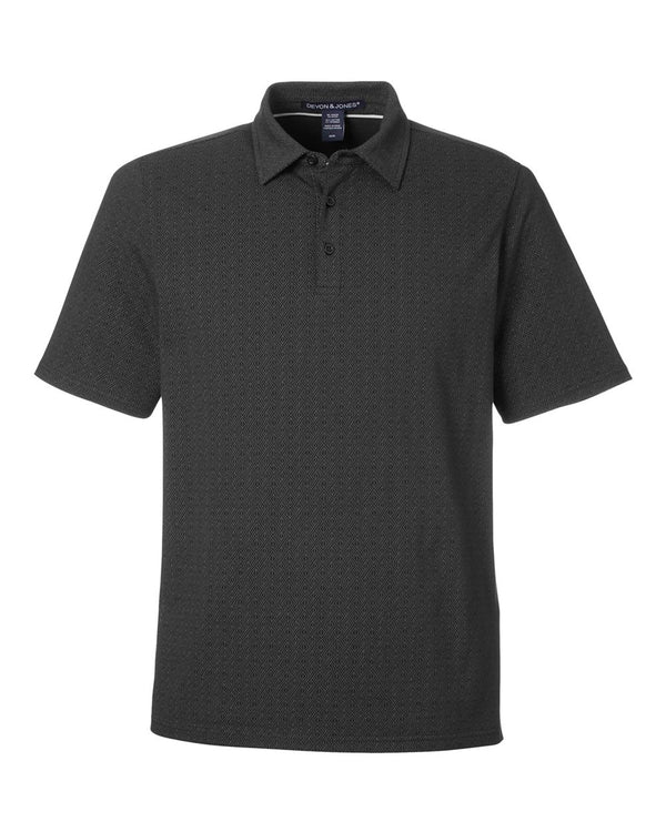 Devon & Jones Men's Crownlux Performance® Geo Polo