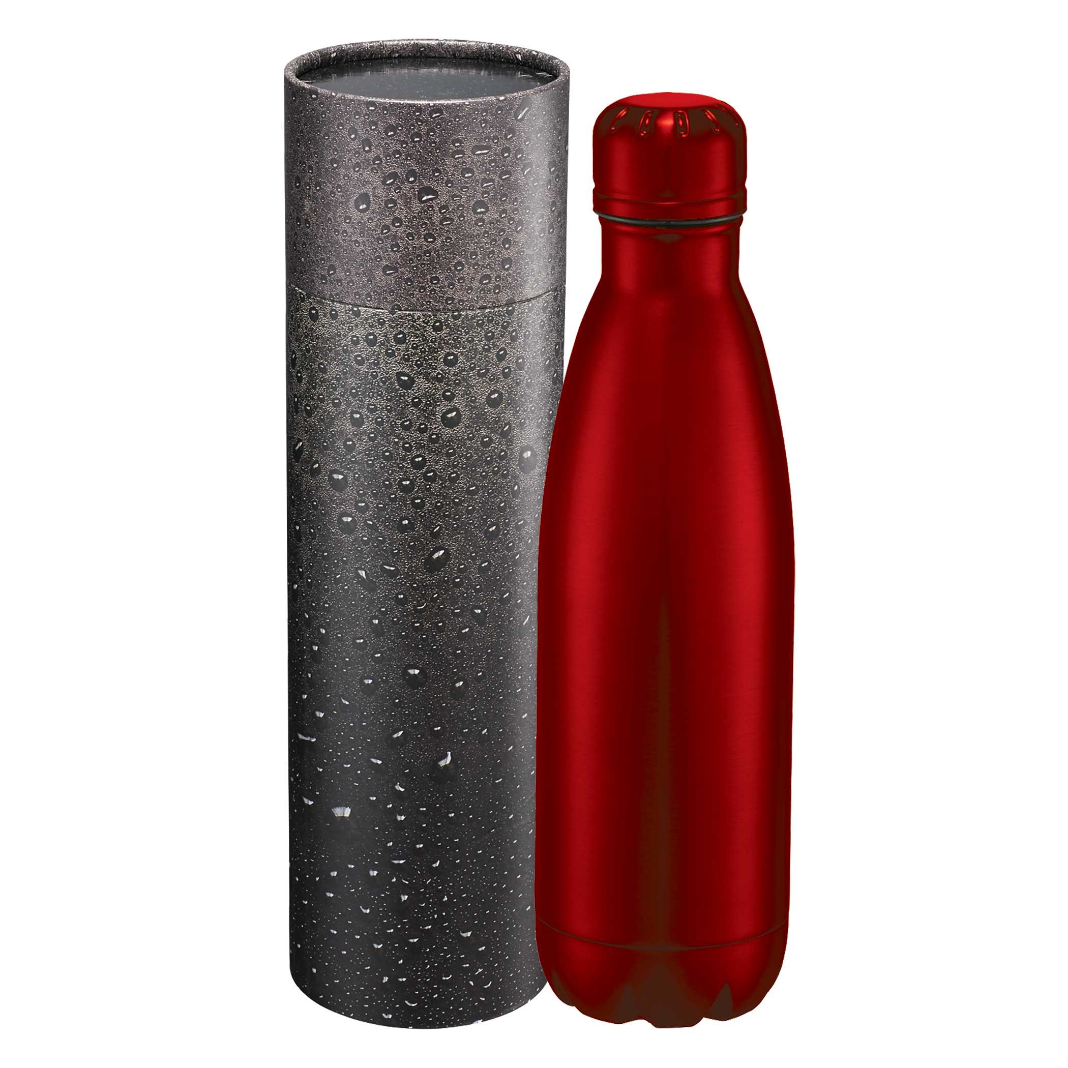 Copper Vac Bottle 17oz With Cylindrical Box