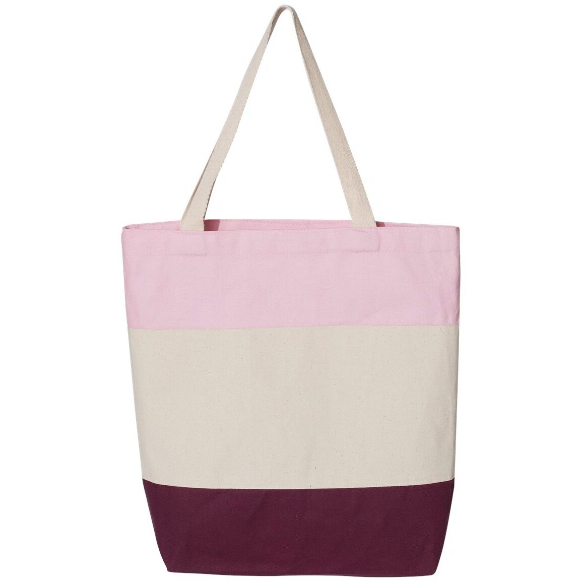 Maroon/ Natural/ Light Pink