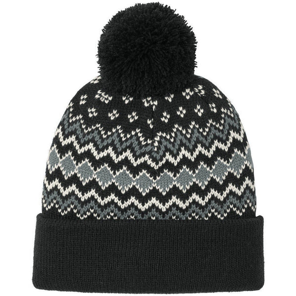 Port Authority® Alpine Pom Beanie