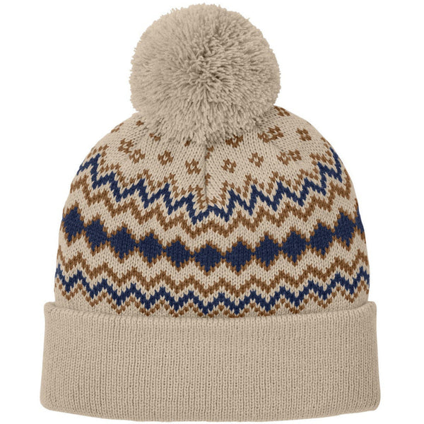 Port Authority® Alpine Pom Beanie