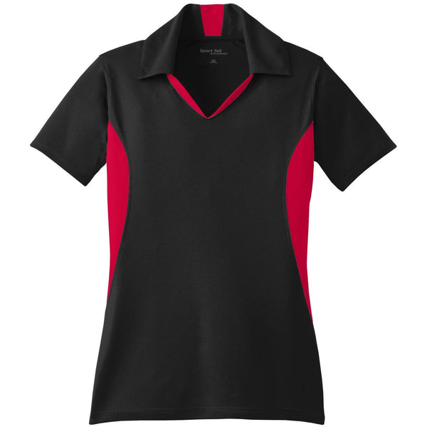 Black/ Deep Red