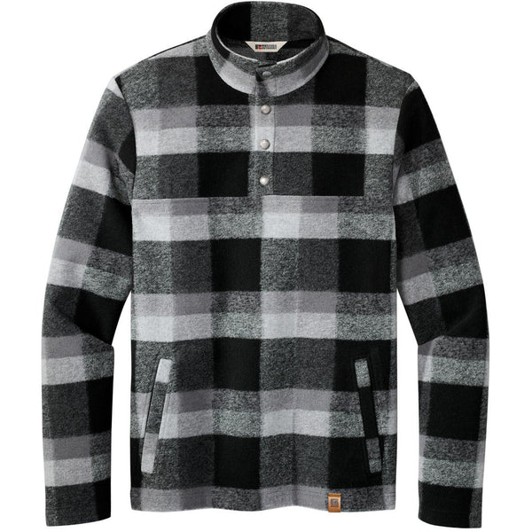 Deep Black Plaid