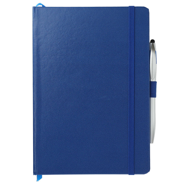 6" x 8.5" FSC® Mix Crown Journal with Pen-Stylus
