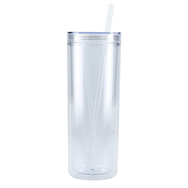 Chroma Recycled Acrylic Skinny Tumbler 16oz