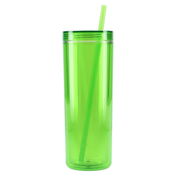 Chroma Recycled Acrylic Skinny Tumbler 16oz
