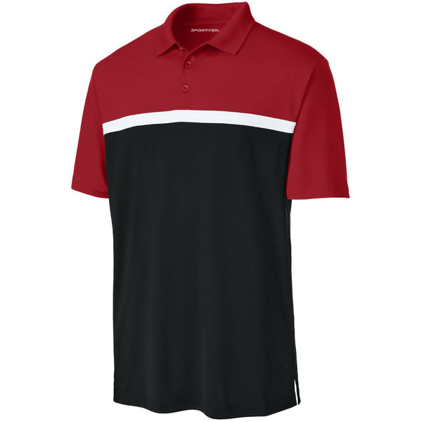 Sport-Tek® UV Micropique Colorblock Polo