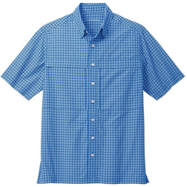 True Royal/ White Mini Plaid