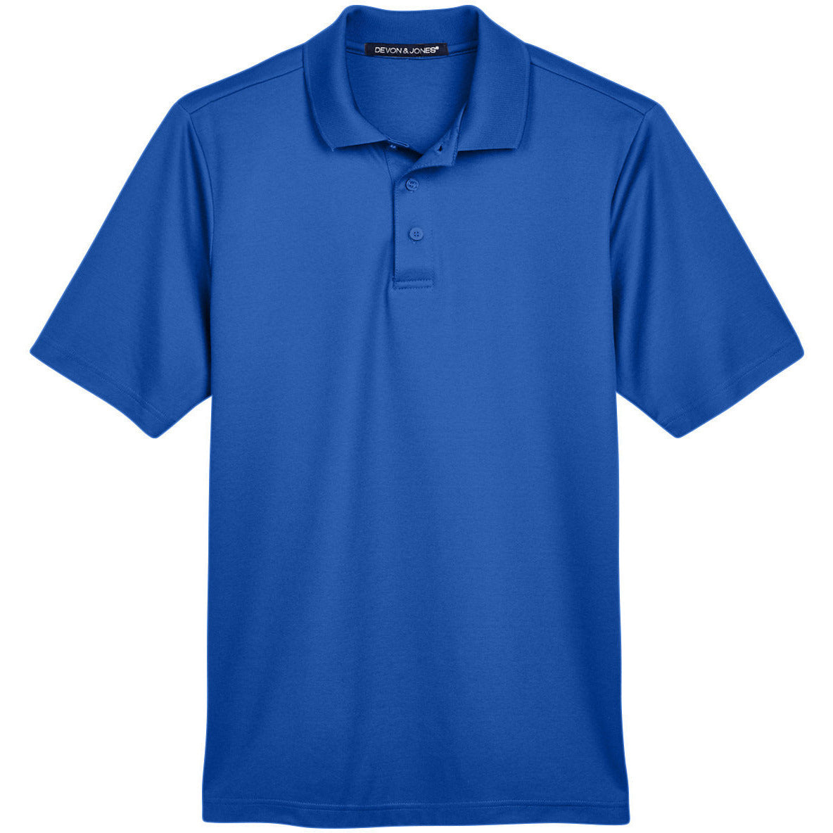 Devon & Jones Men's CrownLux Performance® Plaited Polo