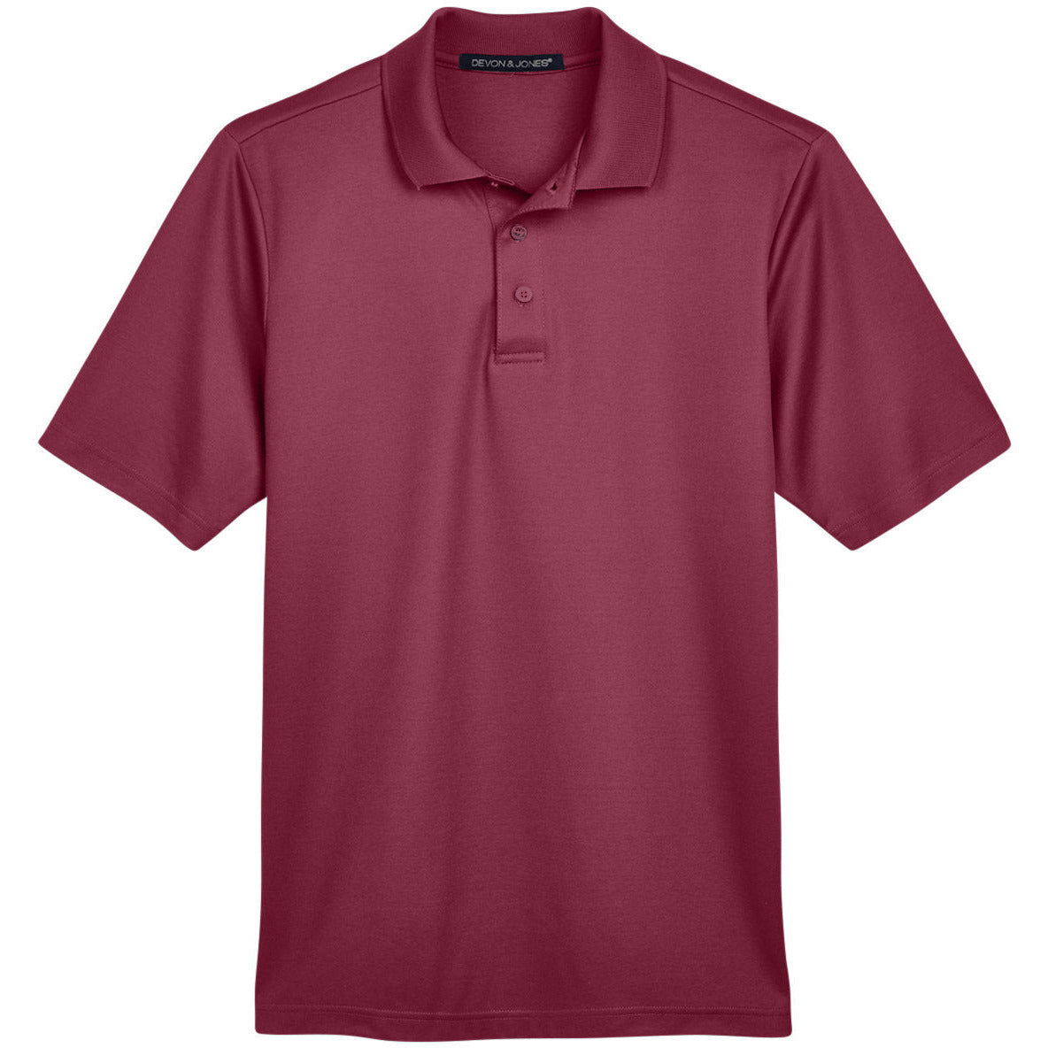 Devon & Jones Men's CrownLux Performance® Plaited Polo