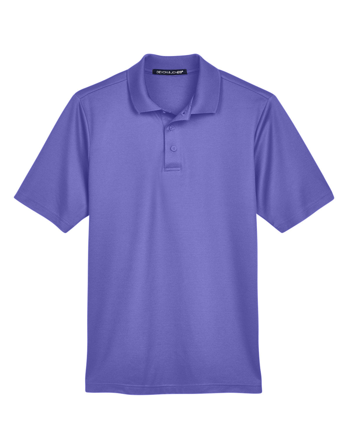 Devon & Jones Men's CrownLux Performance® Plaited Polo