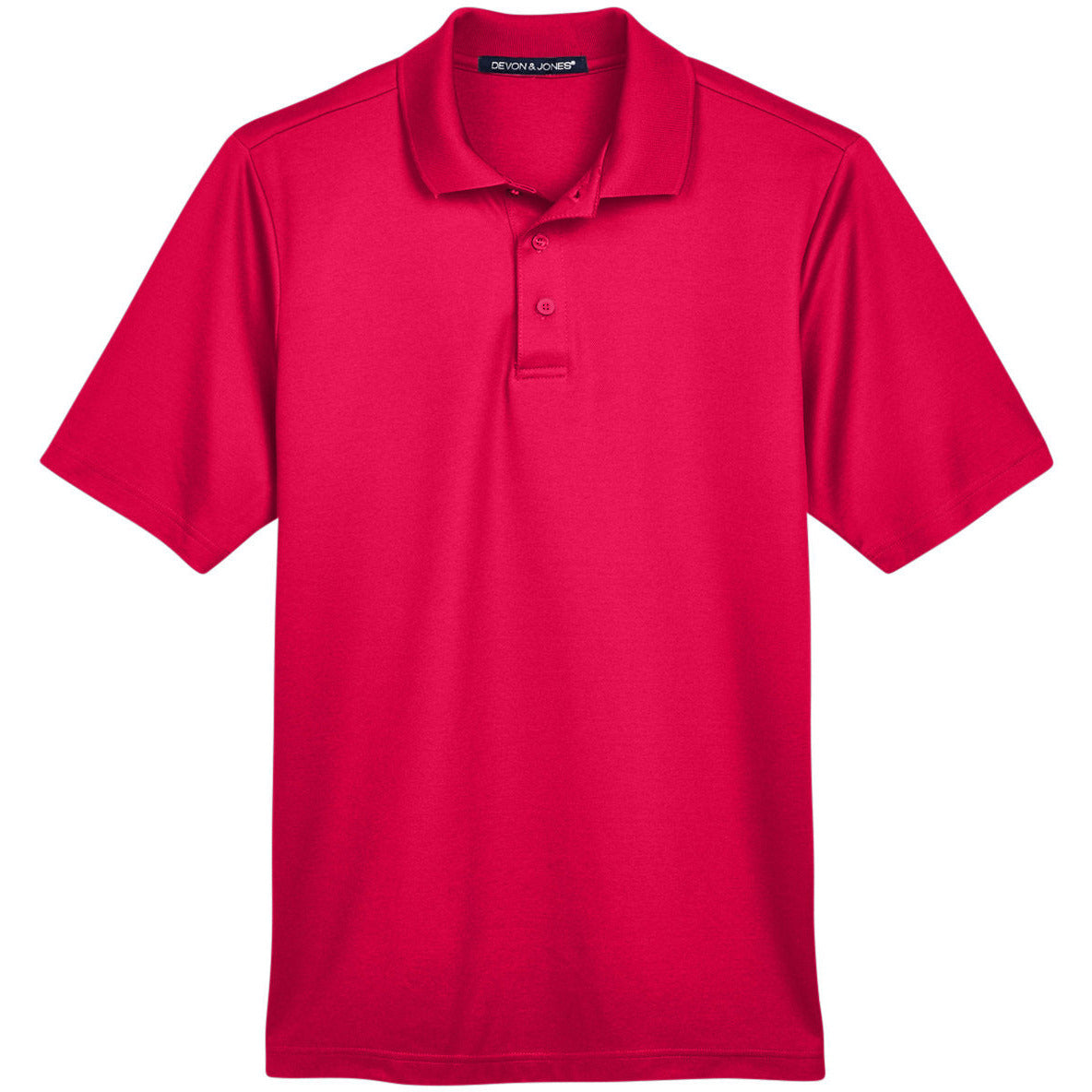 Devon & Jones Men's CrownLux Performance® Plaited Polo