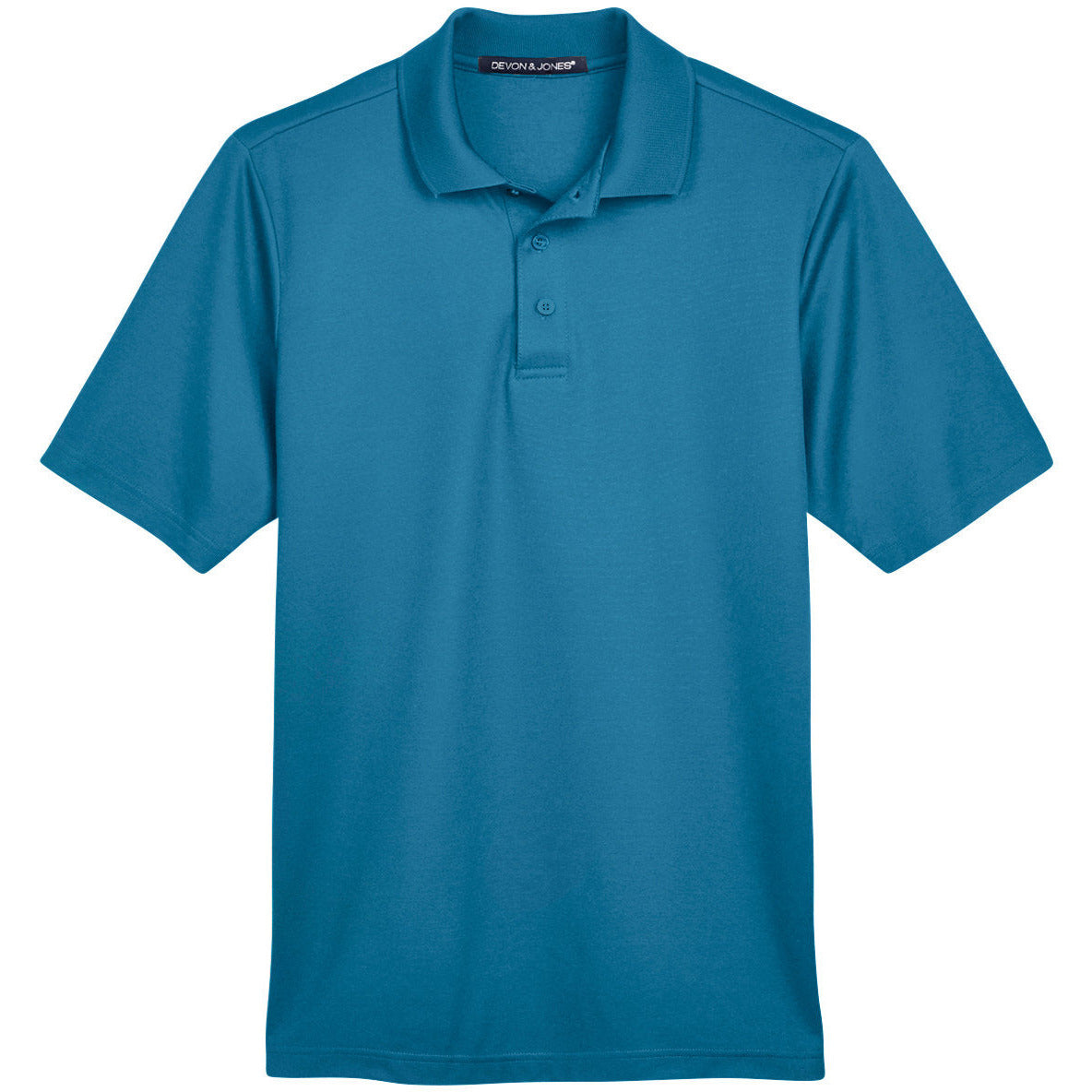 Devon & Jones Men's CrownLux Performance® Plaited Polo
