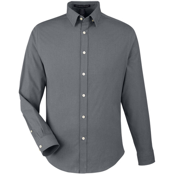 Devon & Jones Men's CrownLux Performance® Spencer Poplin Dress Shirt
